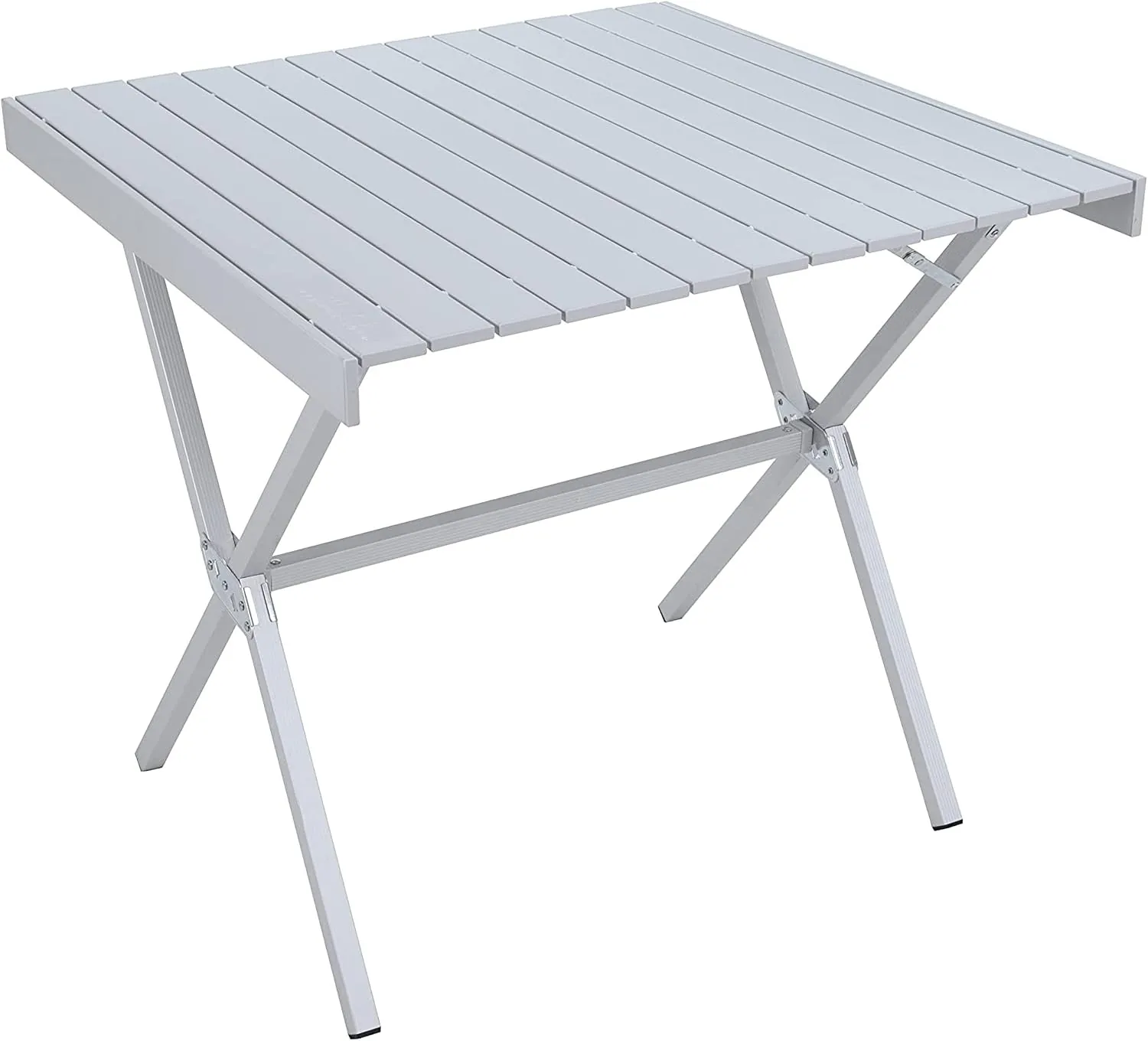 ALPS Mountaineering Folding Camping Table with Smooth Easy-to-Clean Roll Top and Sturdy and Lightweight Aluminum X Frame, Shoulder Carry Bag, 3 Sizes