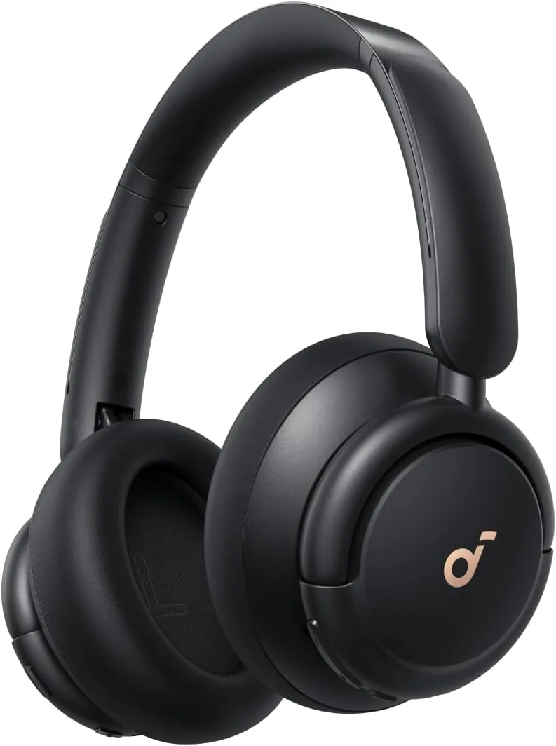 Soundcore Life Q30 by Anker, Hybrid Active Noise Cancelling Headphones with Multiple Modes, Hi-Res Sound, Custom EQ via App, 40H Playtime, Comfortable Fit, Bluetooth Multipoint Connection