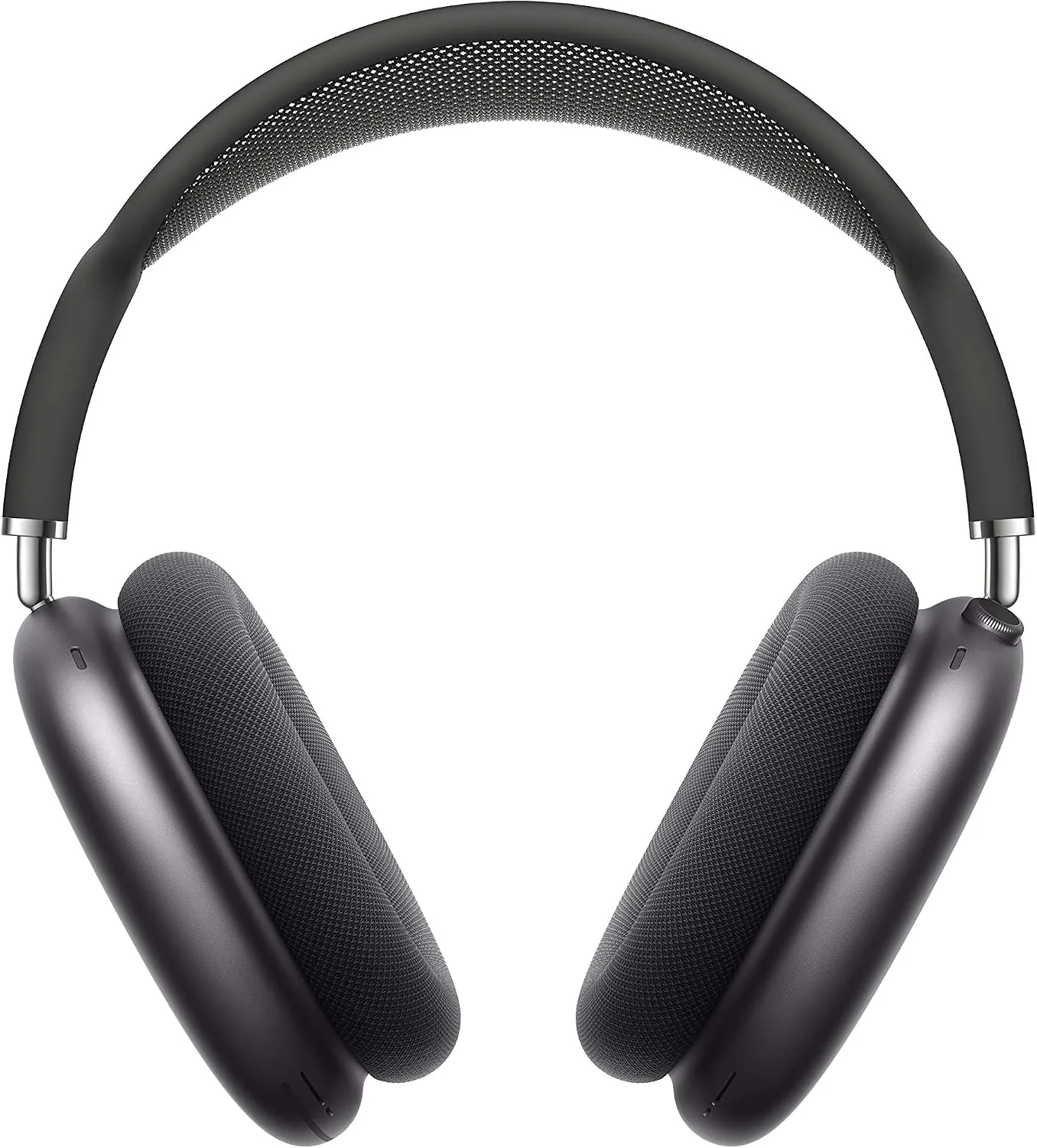 Apple AirPods Max Wireless Over-Ear Headphones, Active Noise Cancelling, Transparency Mode, Personalized Spatial Audio, Dolby Atmos, Bluetooth Headphones for iPhone, Space Gray