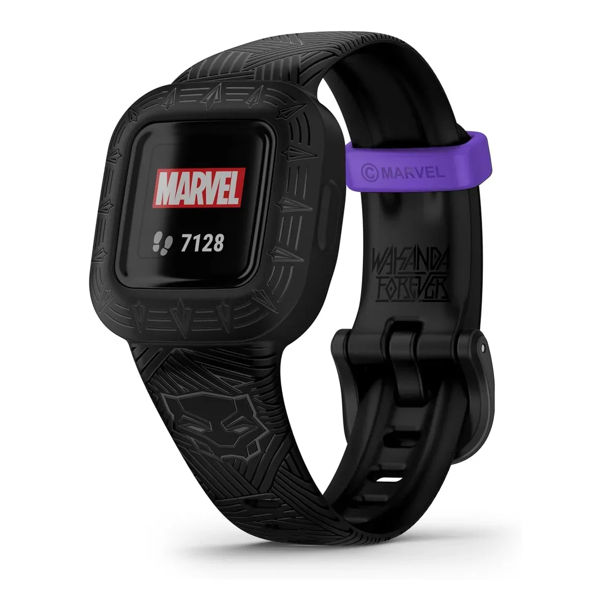 Garmin vivofit jr. 3, Fitness Tracker for Kids, Swim-Friendly, Up to 1-Year Battery Life, Marvel Black Panther product view