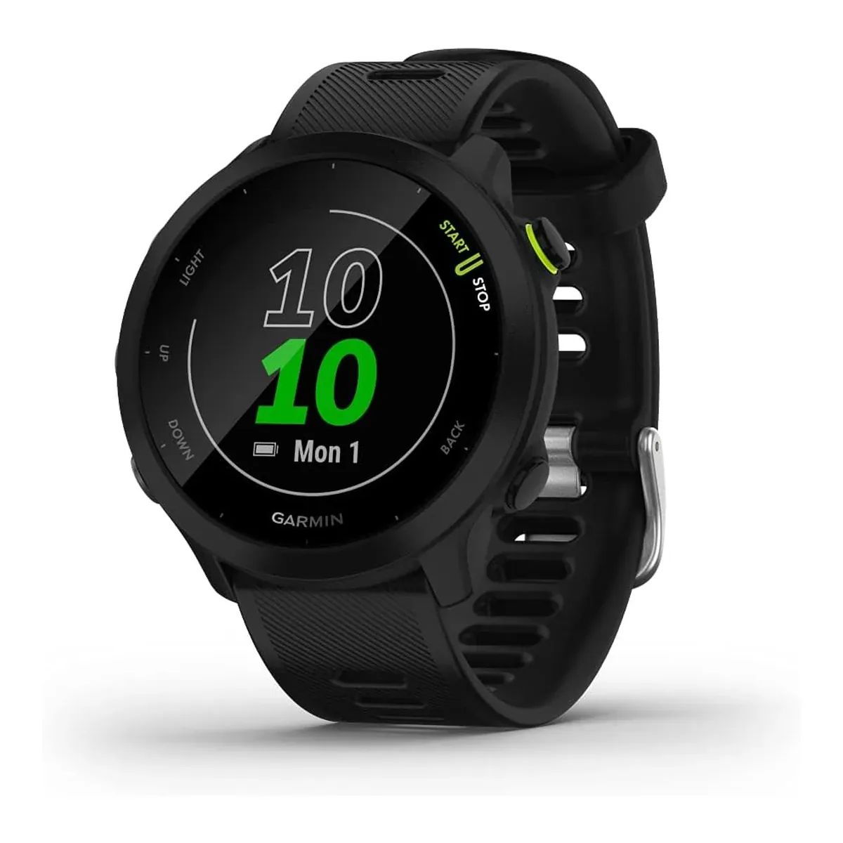 Garmin Forerunner 55, GPS Running Watch with Daily Suggested Workouts, Up to 2 Weeks of Battery Life, Black - 010-02562-00 product view