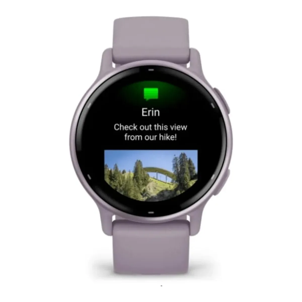 Garmin vívoactive® 5, Health & Fitness GPS Smartwatch, 42mm, Orchid product view 2