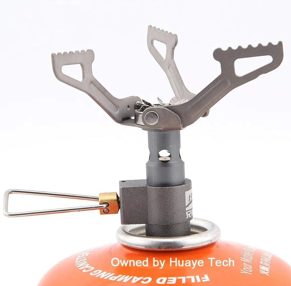 BRS Outdoor BRS-3000T Ultra-Light Titanium Alloy Miniature Portable Picnic Camping Gas Cooking Stove Portable Ultralight Burner 25gram