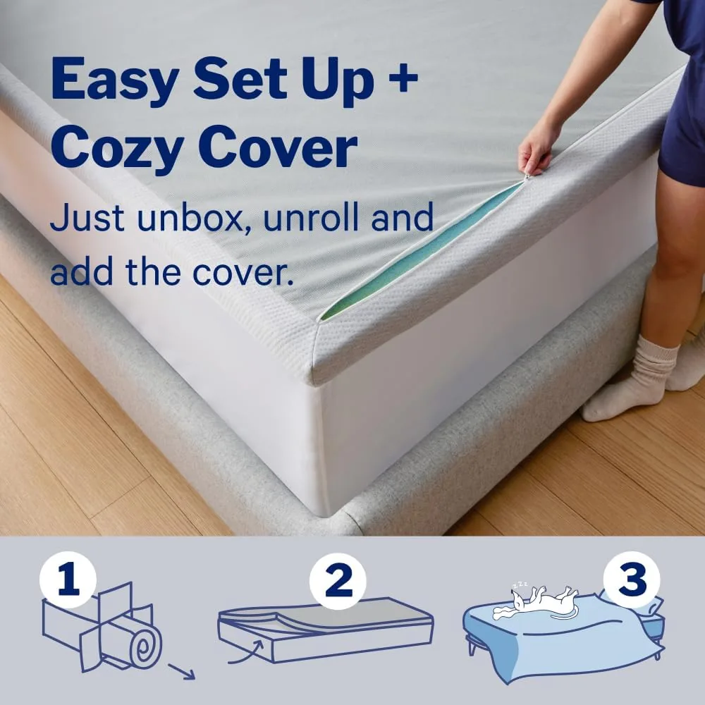 Casper Sleep Essential 3" Queen Size Memory Foam Mattress Topper