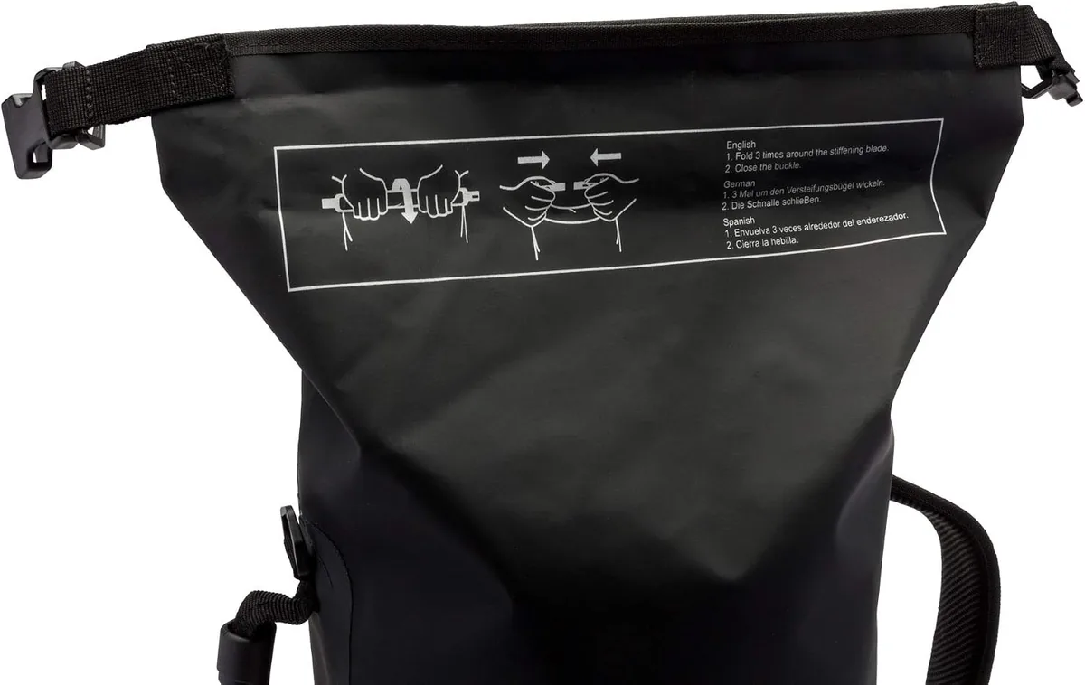CRESSI Dry Bag, Black/Silver, 15 liters