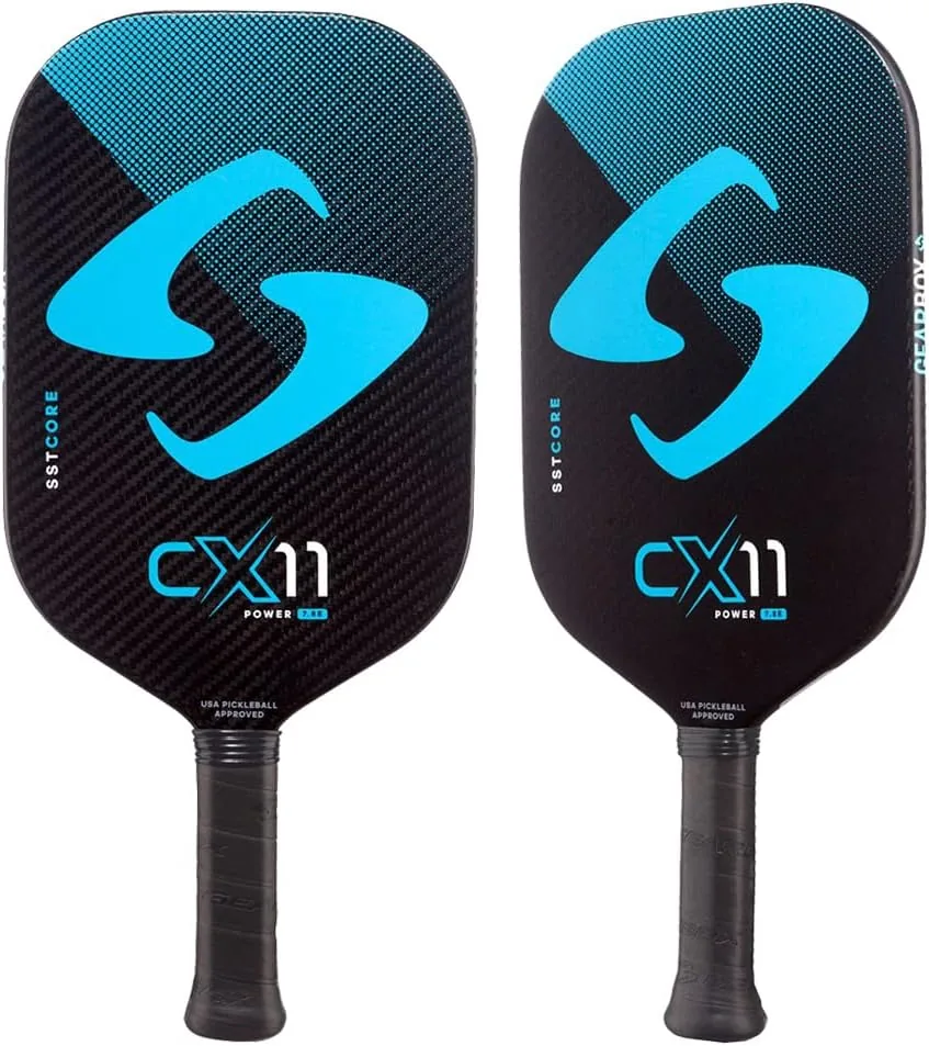 Gearbox CX11E Power Pickleball Paddle, 7.8 Oz, Blue