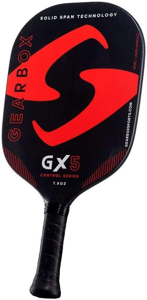 Gearbox GX5 Power 8.5oz 3-15/16in Carbon Fiber Blue Pickleball Paddle