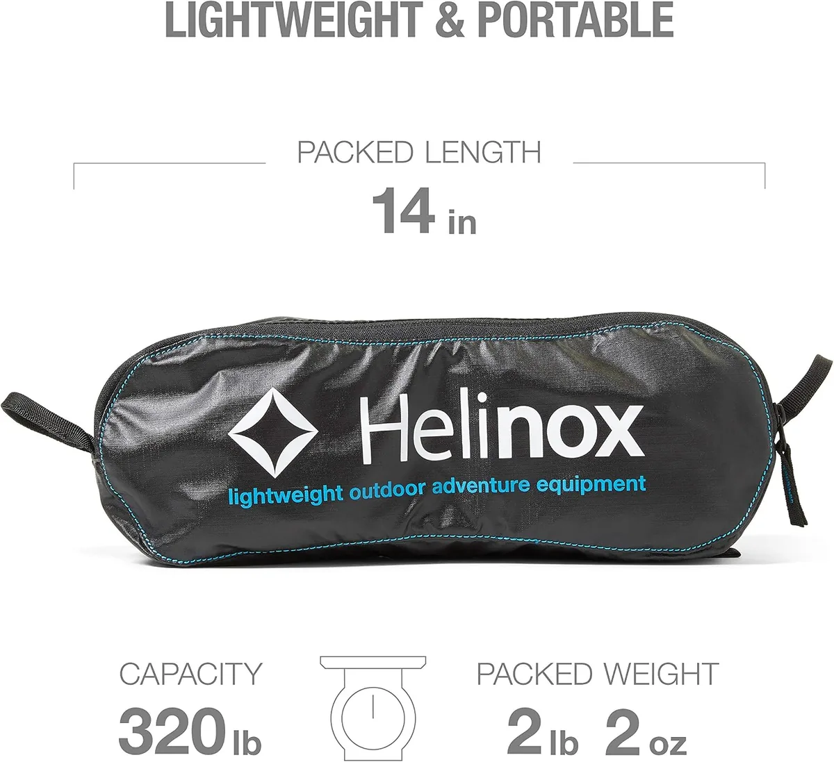 Helinox Chair One Lightweight, Portable, Collapsible Camping Chair