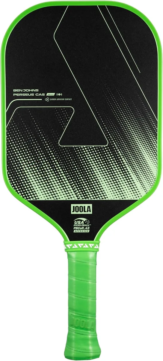 JOOLA Perseus 16mm Carbon Fiber Pickleball Paddle - CAS Surface Technology - Control & Power Paddle for Maximum Precision - USAP Approved - Aero Curve Design - Feel-Tec Pure Grip - NFC Chip Enabled