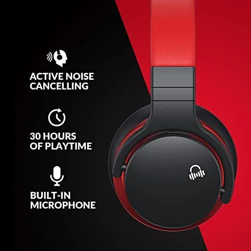 MOVSSOU E7 Active Noise Cancelling Headphones