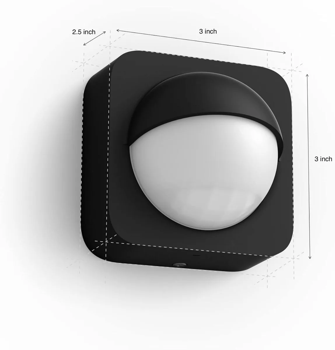 Philips Hue Outdoor Motion Sensor, 1 Pack, Automatic Dusk to Dawn, Sensor Turns Lights On When Motion is Detected, Requires Bridge, Works with Alexa, Google Assistant, and Apple HomeKit, Weatherproof