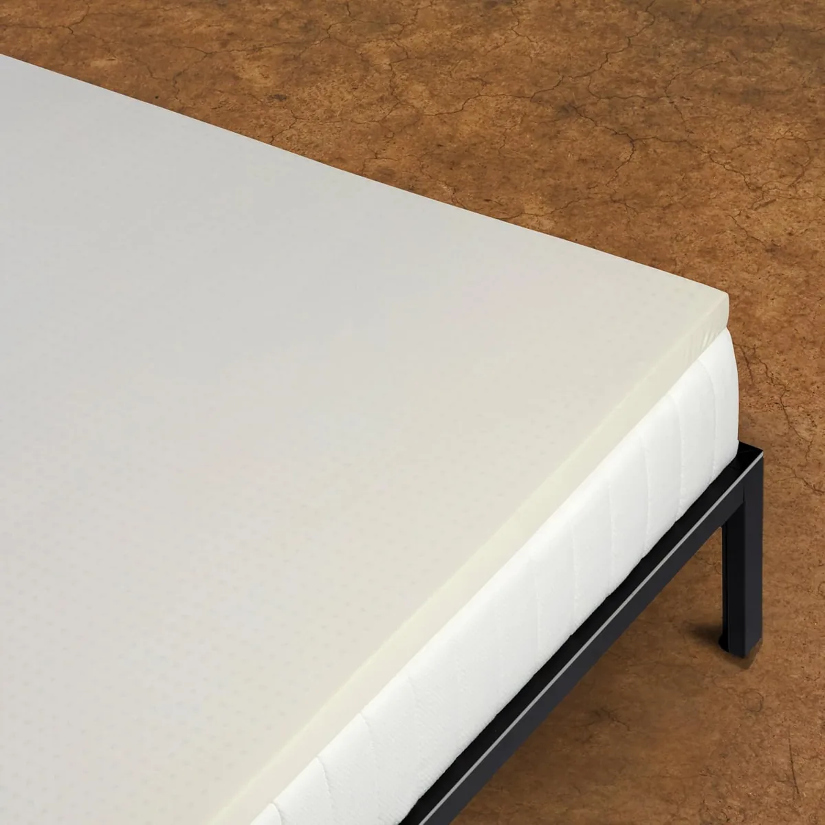 Pure Green Natural Latex Mattress Topper - Soft - 3 Inch - Queen Size (GOLS Certified Organic)