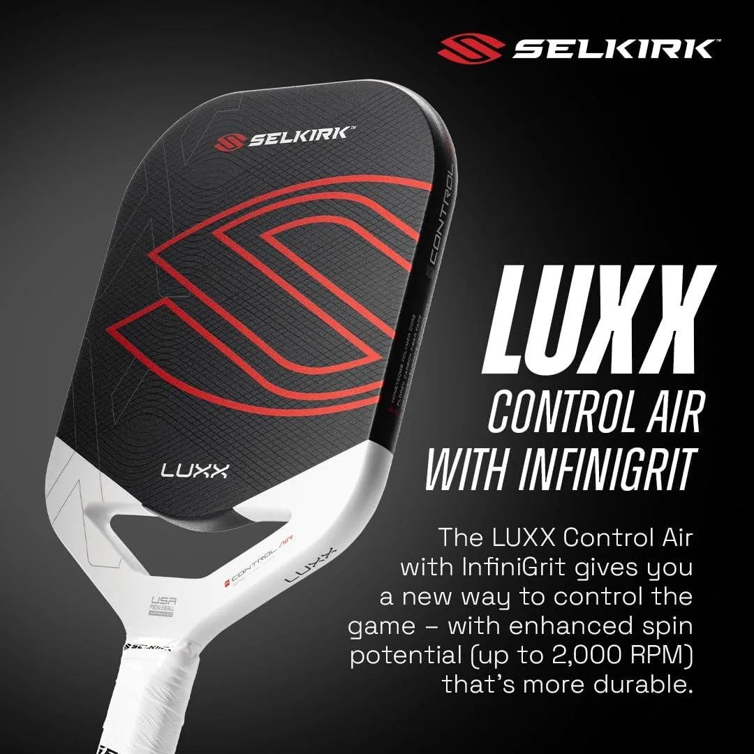 Selkirk Sport LUXX Control Pickleball Paddle | Invikta Black
