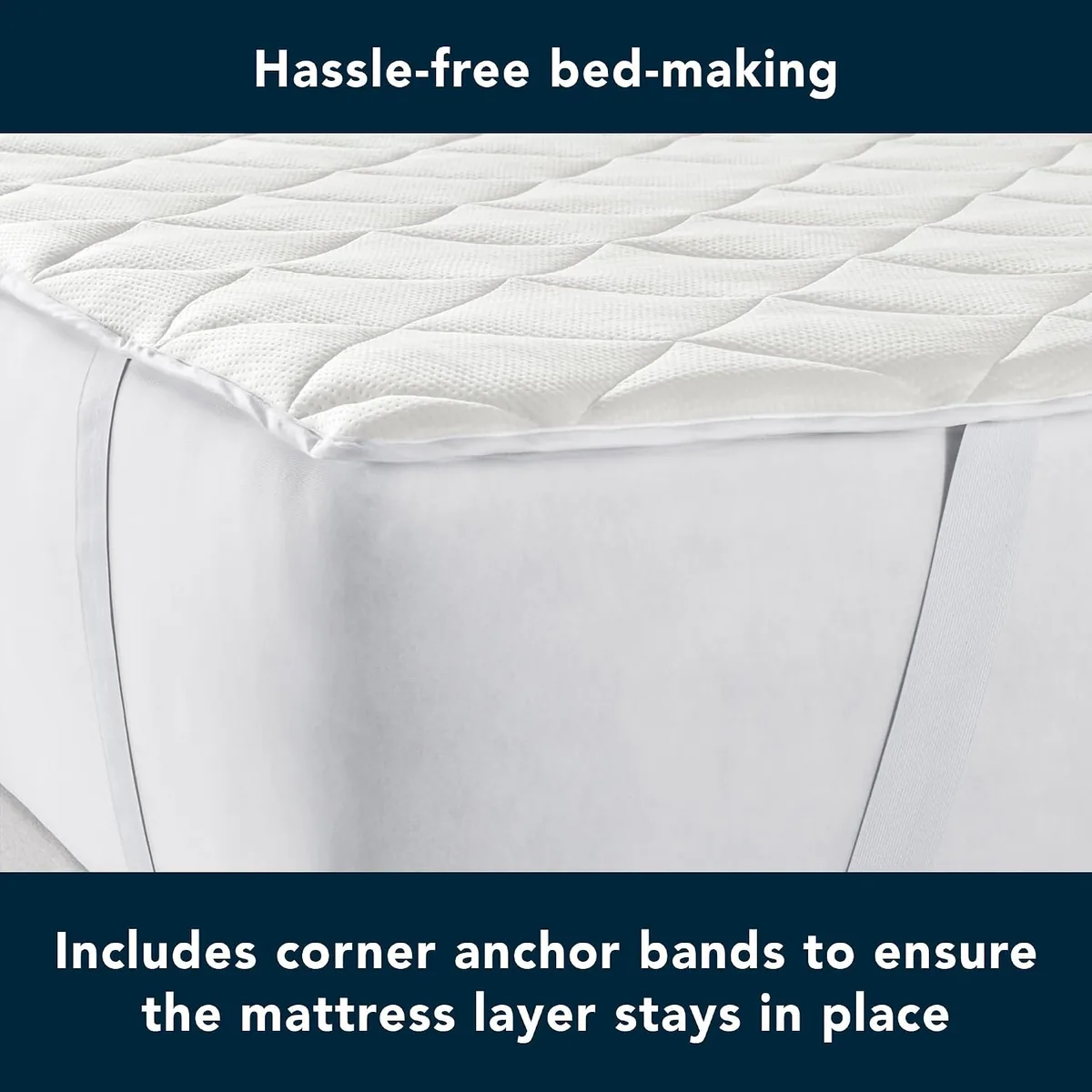 Sleep Number True Temp Mattress Topper (Queen) - Cool-to-The-Touch Cover - Temperature Regulating Mattress Pad, Bed Topper
