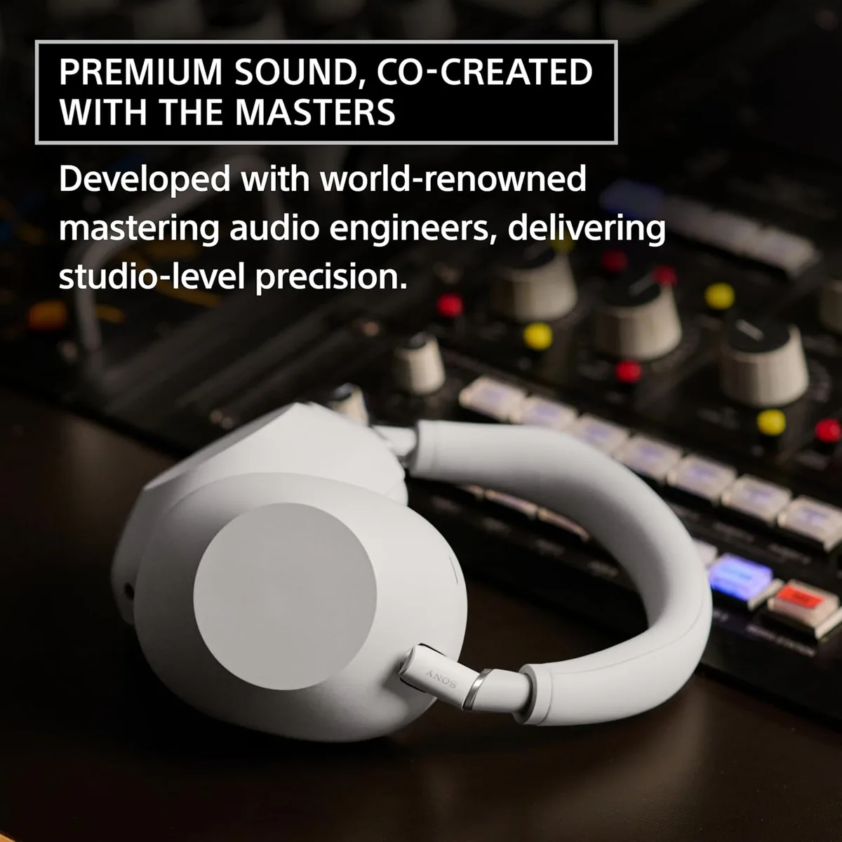 Sony WH-1000XM6 The Best Noise Canceling Wireless Headphones, HD NC Processor QN3, 12 Microphones, Adaptive NC Optimizer, Mastered by Engineers, Studio-Quality, 30-Hour Battery, Black