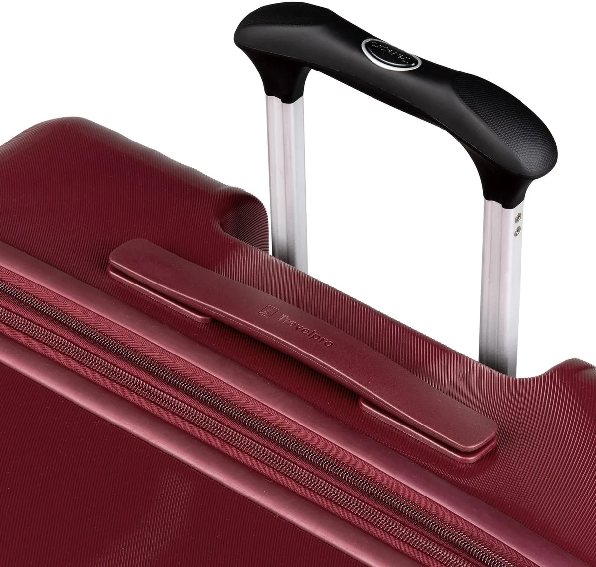 Travelpro Maxlite Air Hardside Expandable Checked Luggage, 8 Spinner Wheels, Lightweight Hard Shell Polycarbonate Suitcase, Cabernet, Checked Large 28-Inch
