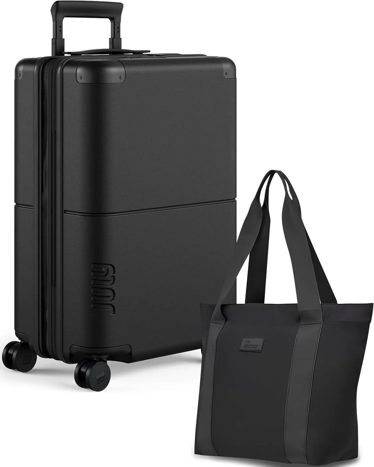 July Carry On Max Expandable - 21.5" Airline Approved Carry On Luggage with Travel Tote, Rolling Suitcase for Men & Women - TSA Lock Spinner Suitcase, Silent Wheels, Expansion Zip - Charcoal July Carry On Max Expandable - 21.5" Airline Approved Carry On Luggage with Travel Tote, Rolling Suitcase for Men & Women - TSA Lock Spinner Suitcase, Silent Wheels, Expansion Zip - Charcoal