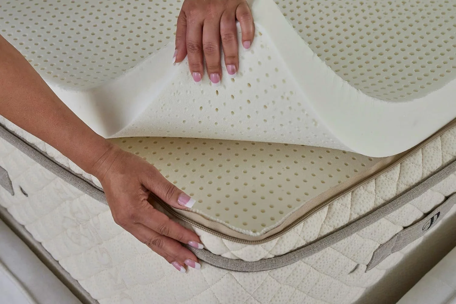 Latex for Less 2" Soft Matress Topper | Luxurious Comfort and Support | Organic Certified Latex| Deep Rejuvenating Sleep | Made in The USA | Support for Shoulders, HIPS, Back and Knees| Full